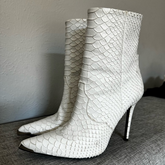 AMIRI Western Embossed Snakeskin Boots | 38.5EU - Picture 2 of 10